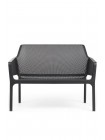 Доступные цвета: диван пластиковый Nardi Net Bench: ANTRACITE