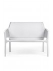 Доступные цвета: диван пластиковый Nardi Net Bench: BIANCO