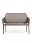 Доступные цвета: диван пластиковый Nardi Net Bench: TORTORA