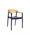 Доступные цвета: кресло Siesta Carmen: BLACK AMBER TRANSPARENT