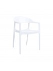 Доступные цвета: кресло Siesta Carmen: WHITE GLOSSY WHITE