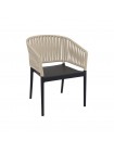 Доступные цвета: кресло Siesta Portofino: BLACK TAUPE