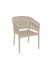 Доступные цвета: кресло Siesta Portofino: TAUPE
