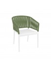 Доступные цвета: кресло Siesta Portofino: WHITE OLIVE GREEN