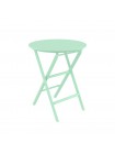 Доступные цвета: стол Siesta Helen Folding Ø60: OPALINE GREEN
