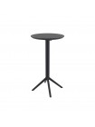 Доступные цвета: стол Siesta Sky Folding Bar Ø60: BLACK
