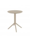 Доступные цвета: стол Siesta Sky Folding Ø60: TAUPE